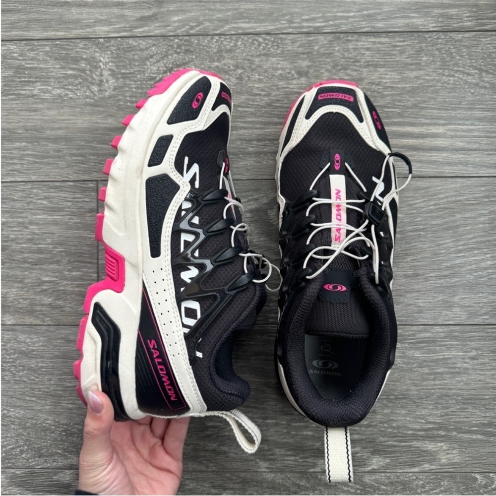 SALOMAN Heritage Pack Sneaker in Pink/Black 5